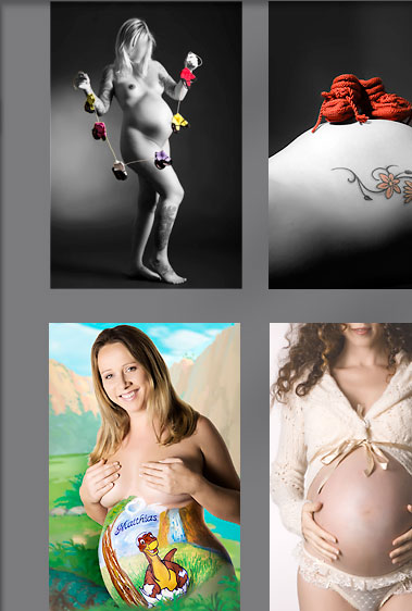 babybauch bodypainting