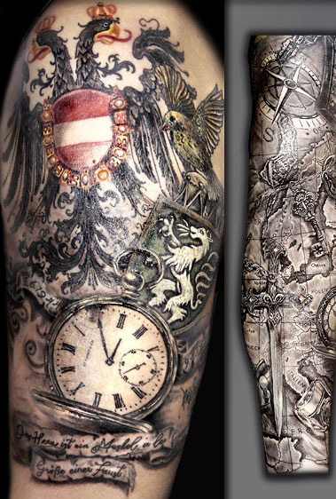 tattoo graz maori arm